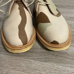 Mark Mcnairy sand camo boots size US10 made in UK Haven × Mark McNairy Mark Mcnairy X Haven Brogue Boots | Grailed main image 3